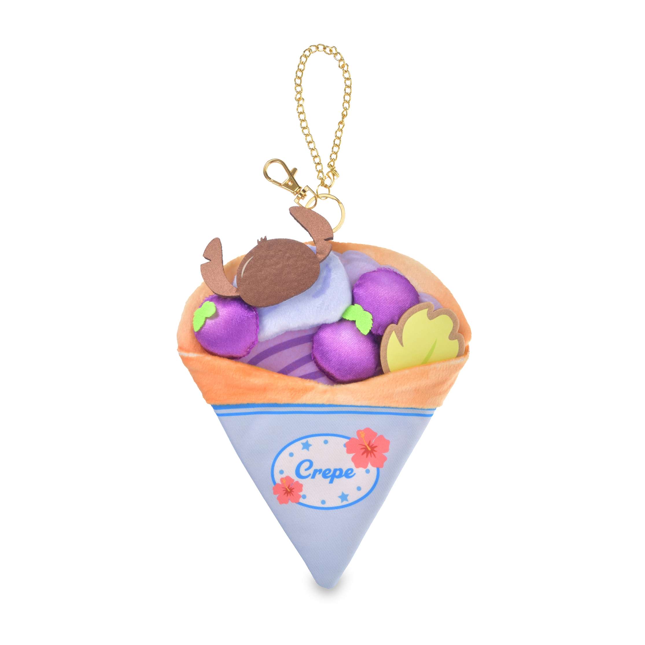 🎀【預訂】Disney Crepe Pocket Keychain - Stitch