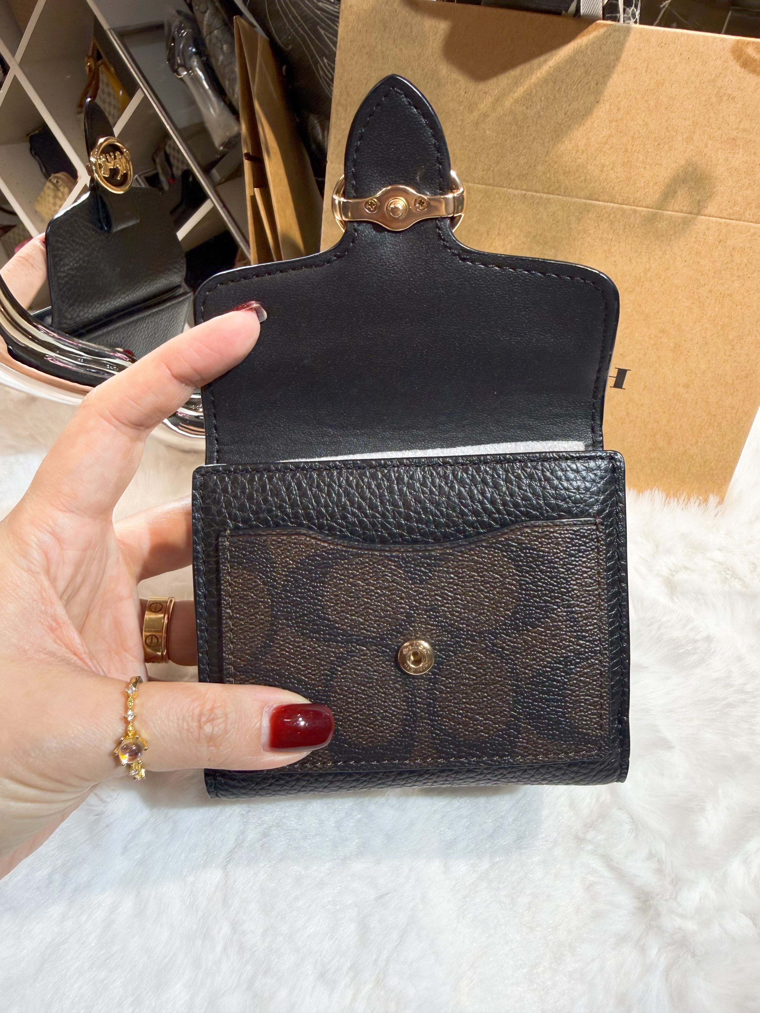 Coach Georgie wallet dark/m