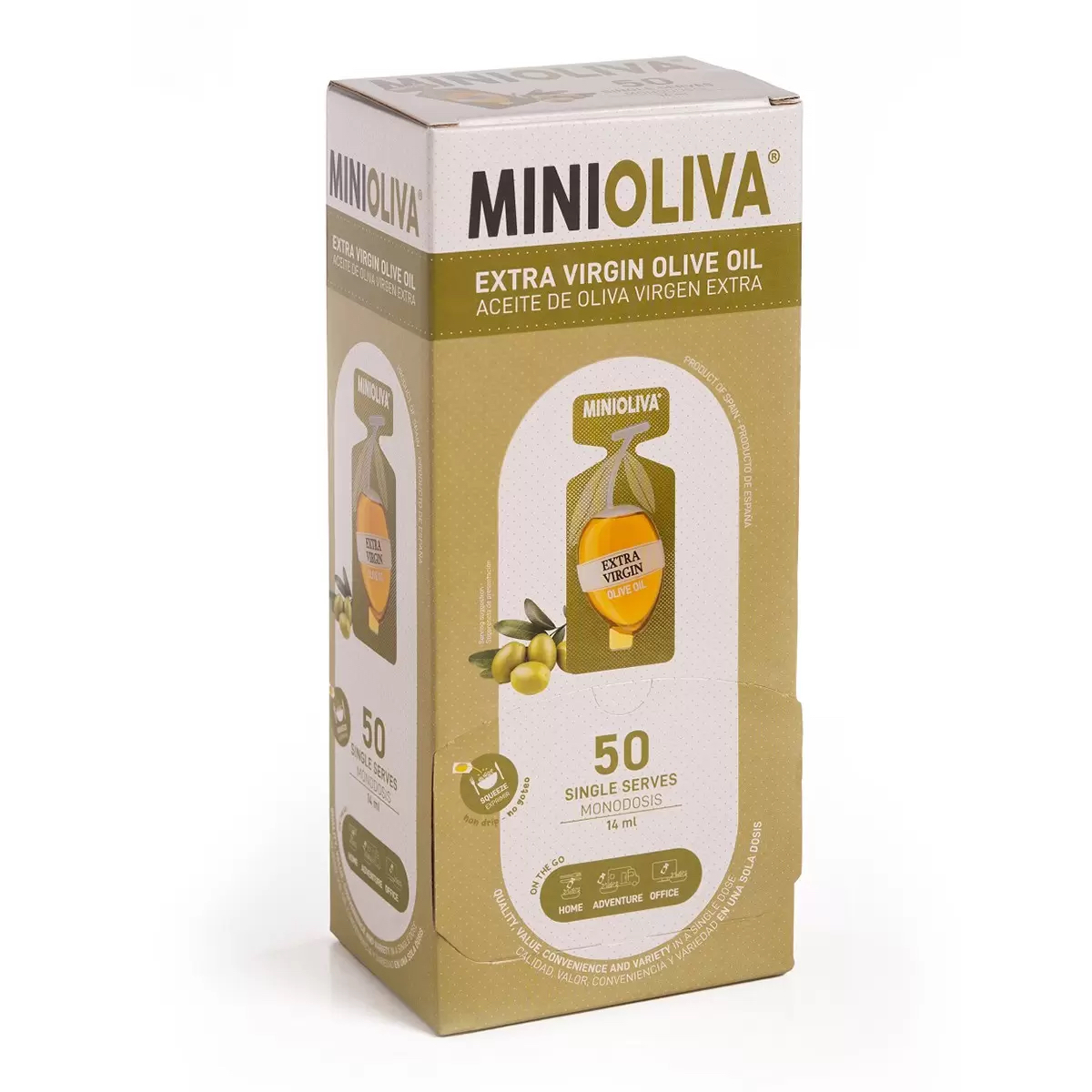 快閃日本Costco限期特價優惠中  Alcala Minioliva 特級初榨橄欖油隨行包 14毫升 X 50入