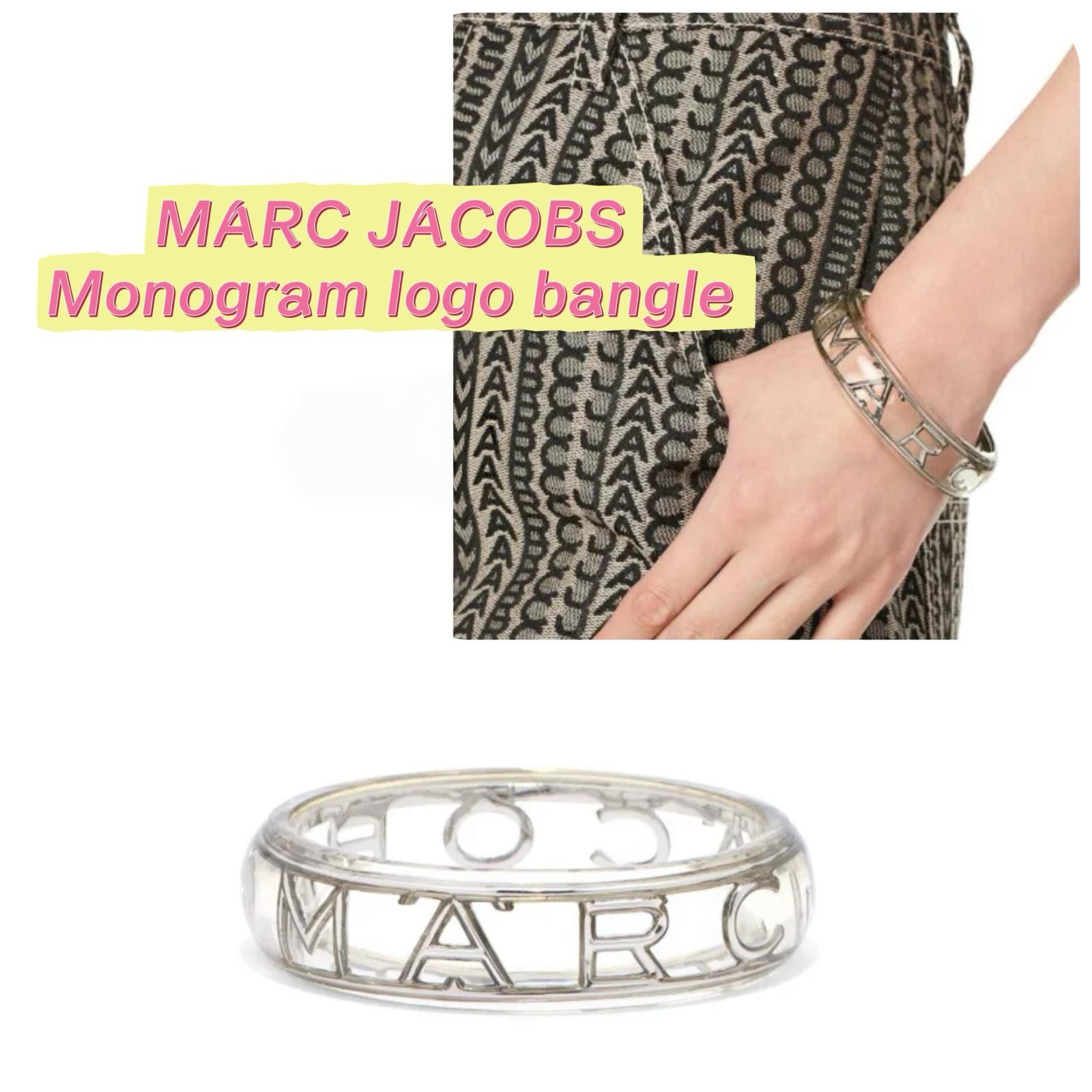 Marc Jacobs 透明「The Monogram」手鐲