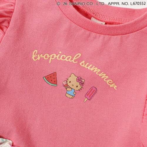 🆕【⭐訂購⭐】🌀 🇯🇵 日本直送 #Sanrio 荷葉邊袖 露肩連身裙［3款選］🌀 [ELDA-0176][260516]