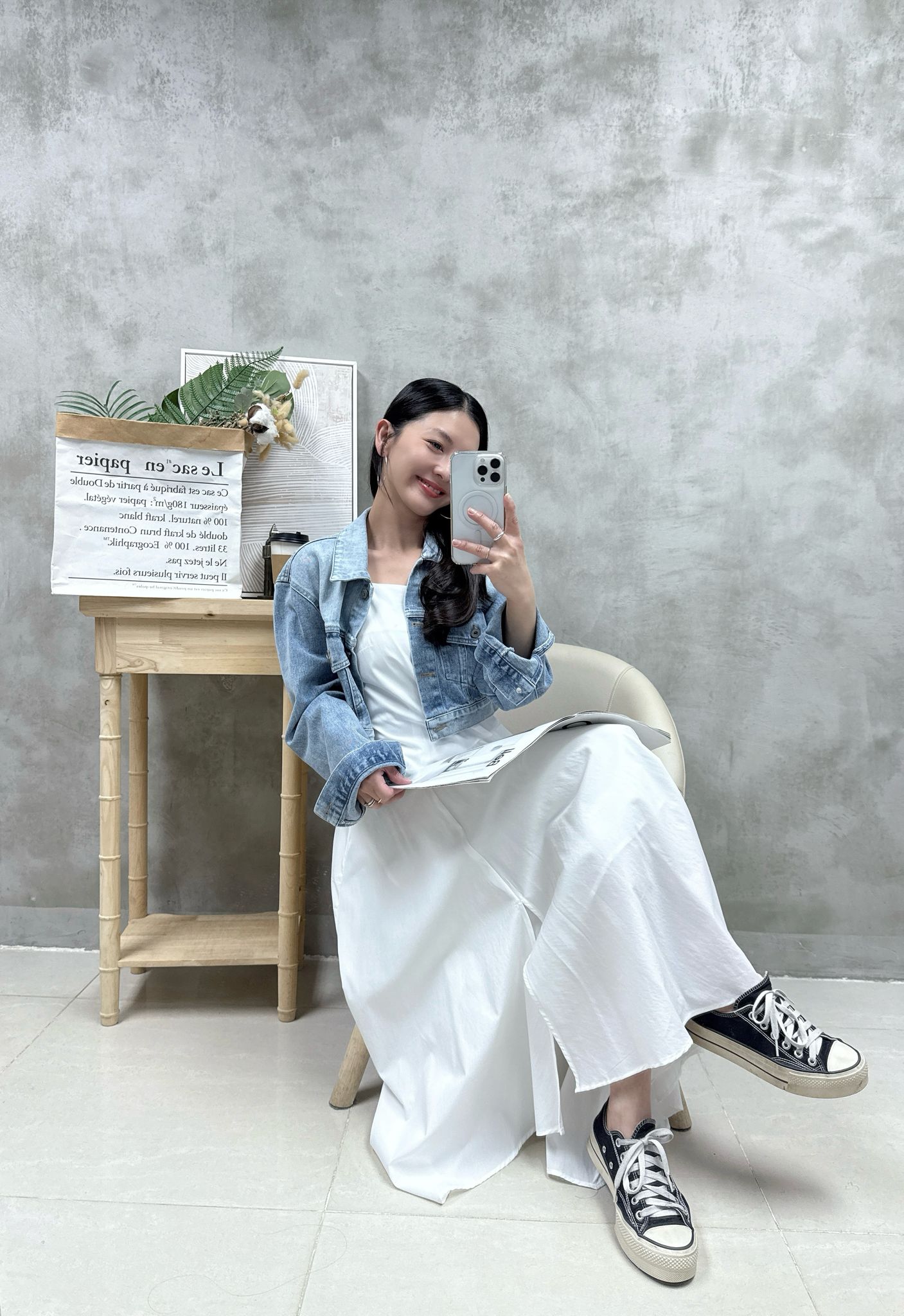 B02 不規則腳恤衫棉Ops