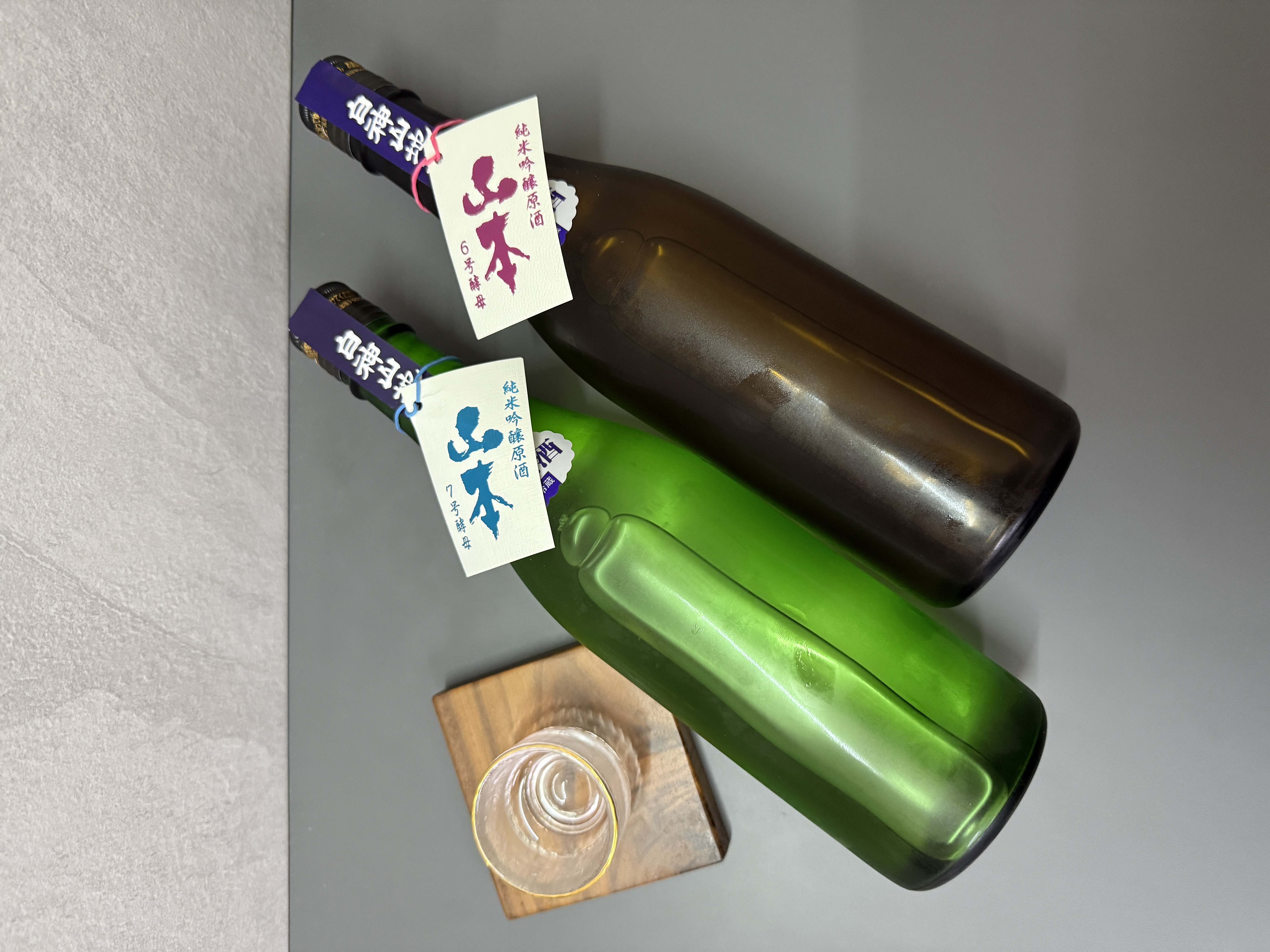 山本 6號酵母 & 7號酵母 純米吟釀 生原酒 兩支套裝 720ml x 2