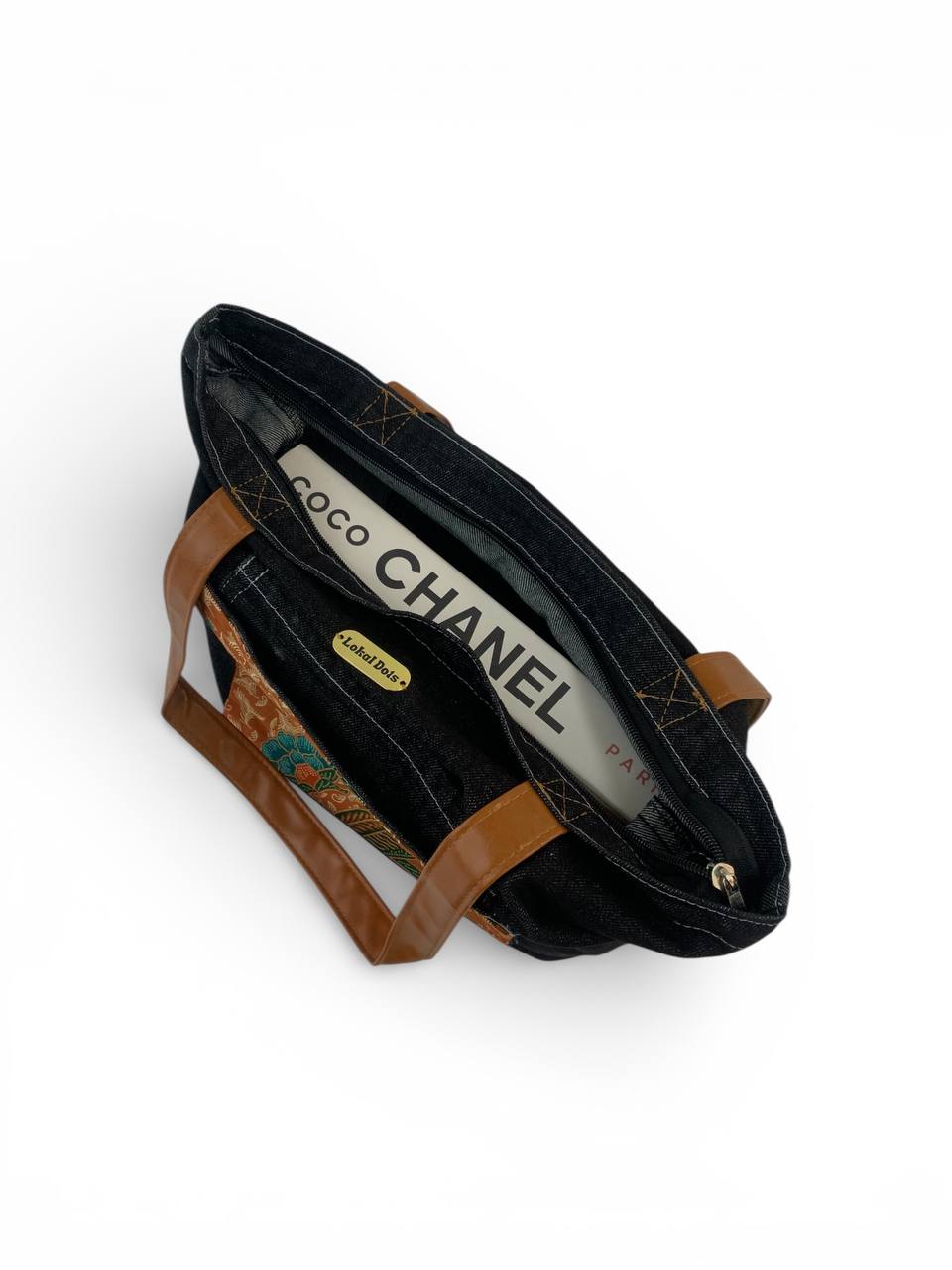 LD071 - Batik Big Jeans Bag