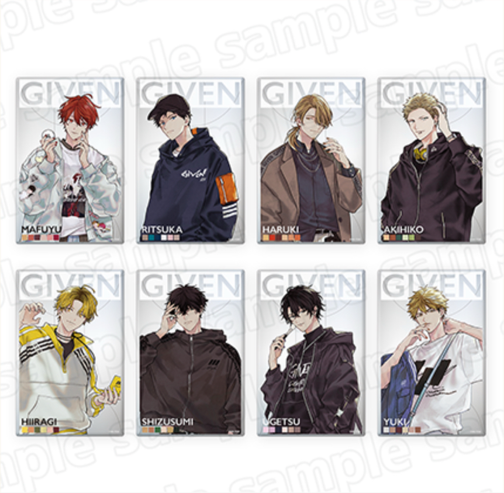 【場販預購】Given Cosmetic Collaboration Pop Up｜Given被贈與的未來