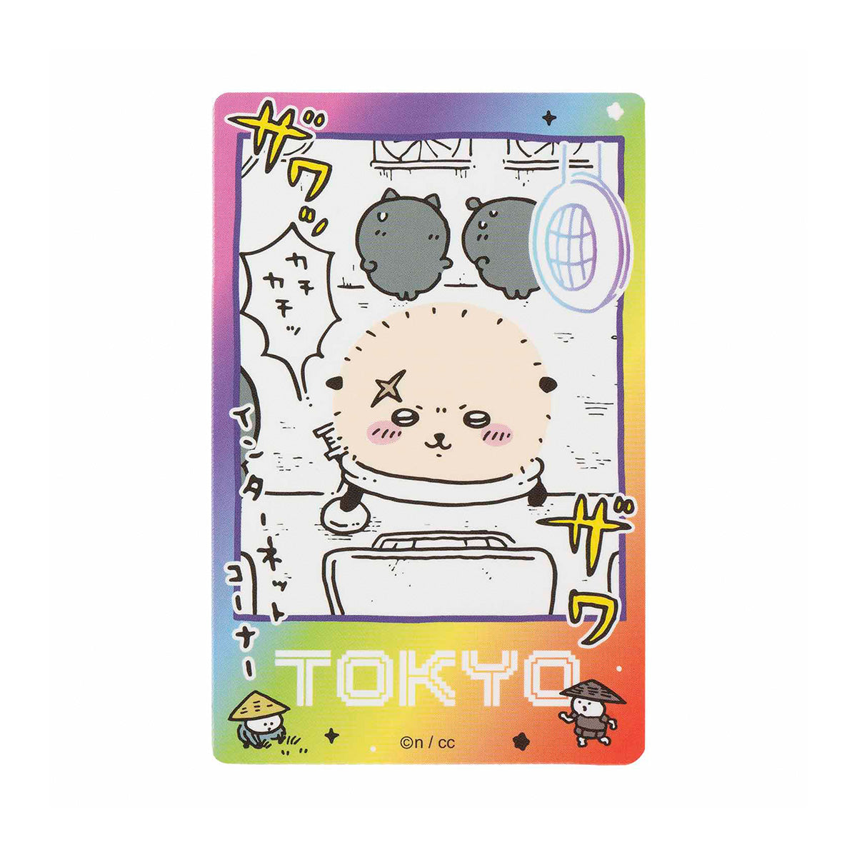 日本 chiikawa 東京紀念品 手機貼紙