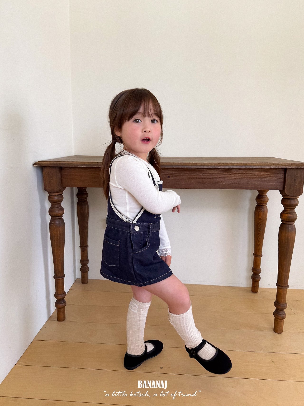 Bananaj | Lace Suspender Dress
