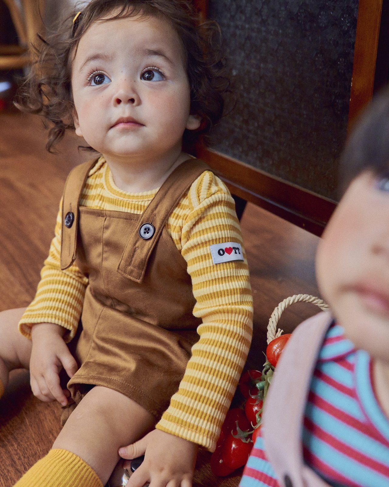 OOTT | Brownie short overalls