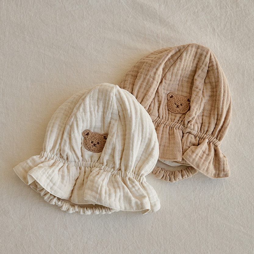 DOTTODOT 七色有機棉紗娃娃帽