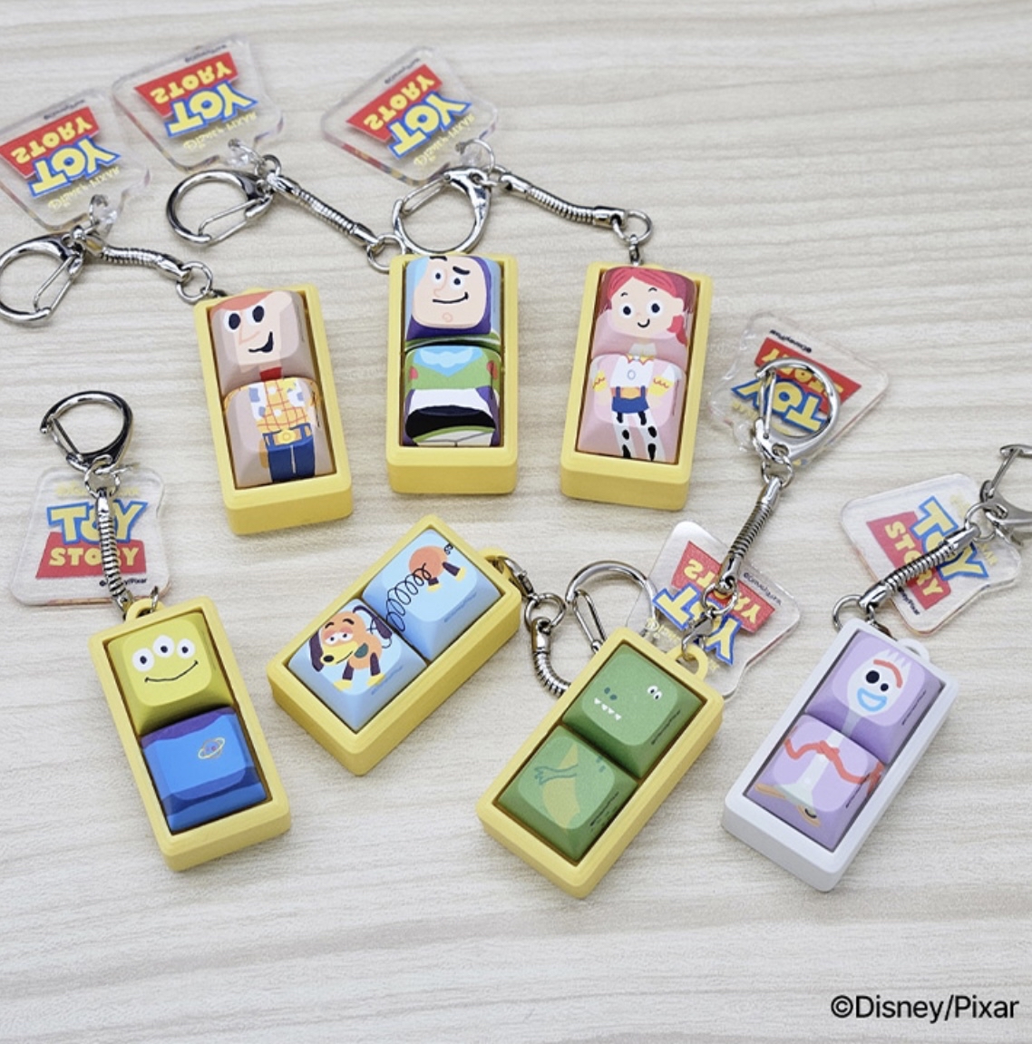 韓國預訂📍Toy Story 5 Keycap鎖匙扣