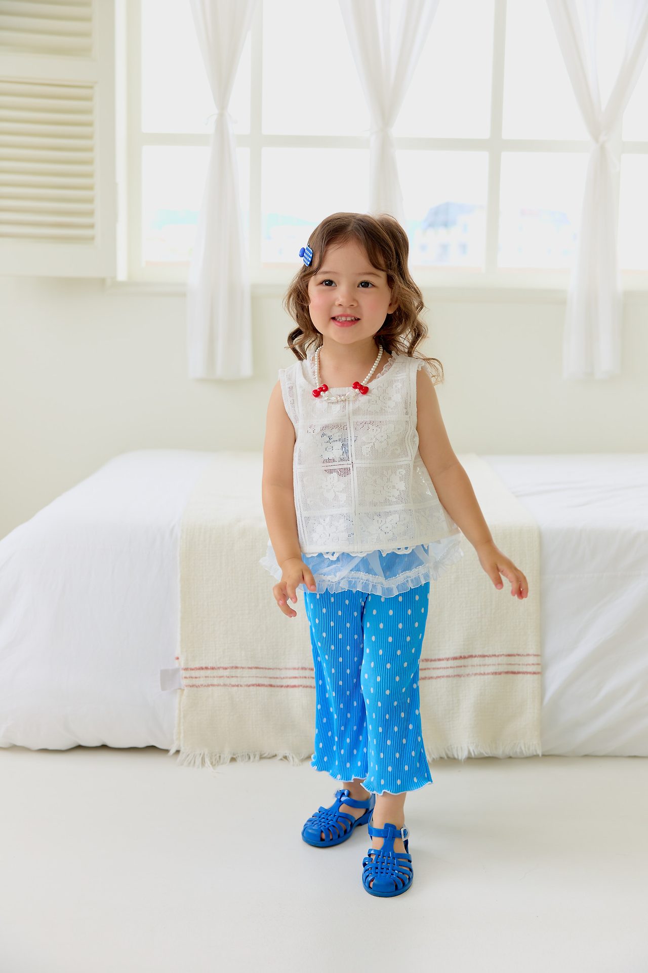 波點 Ruffle Pants