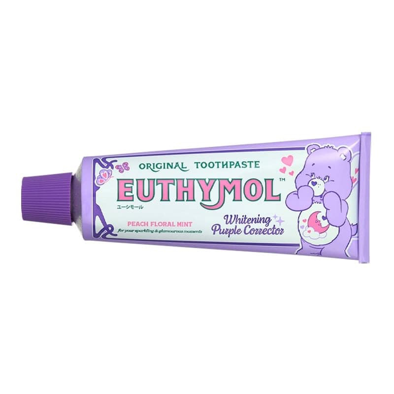 🎀【預訂】天使 Care Bear EUTHYMOL 紫色亮白牙膏 106g