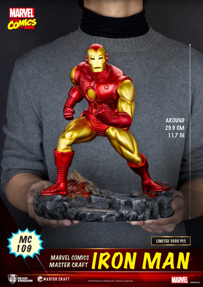 📦訂購 台灣代購 Marvel 漫威英雄系列 極匠系列 鐵甲奇俠 Master craft Iron Man