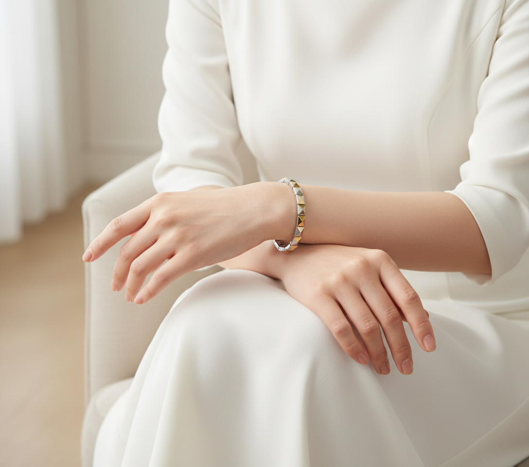 Boccia Titanium 0385-02 Bracelet 鈦金屬 / 鍍金手鏈