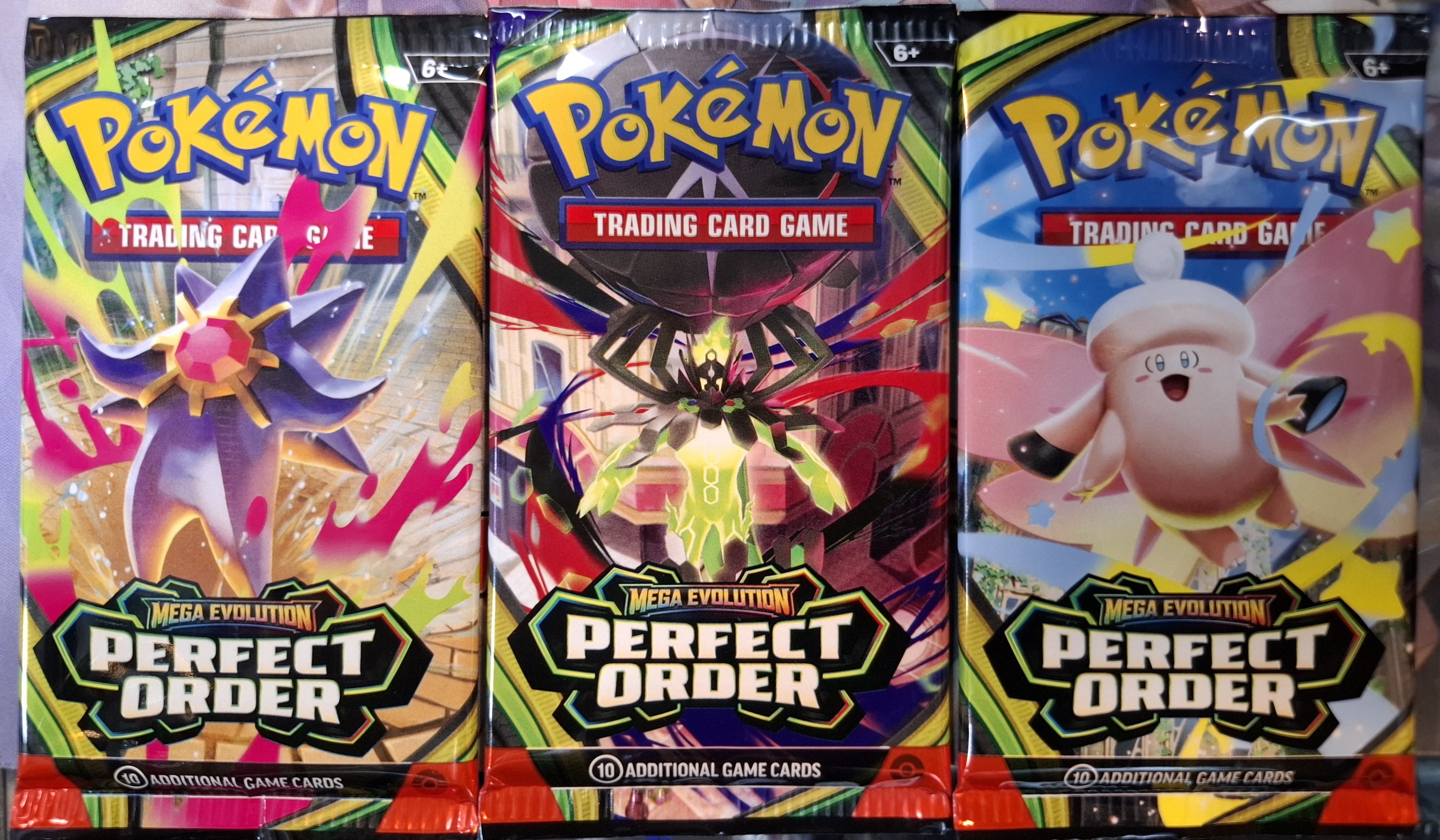 Pokémon TCG: Mega Evolution—Perfect Order Booster Pack