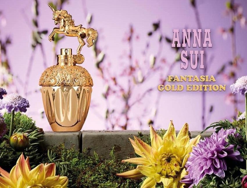 ANNA SUI Fantasia Gold Edition Eau De Toilette 安娜蘇童話金色獨角獸淡香水50ml 白盒