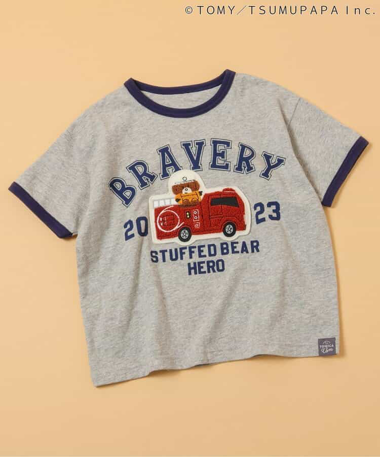 🇯🇵預訂 日本直送🇯🇵Breeze x Tomica系列三色車車字母印花滾邊短袖T恤