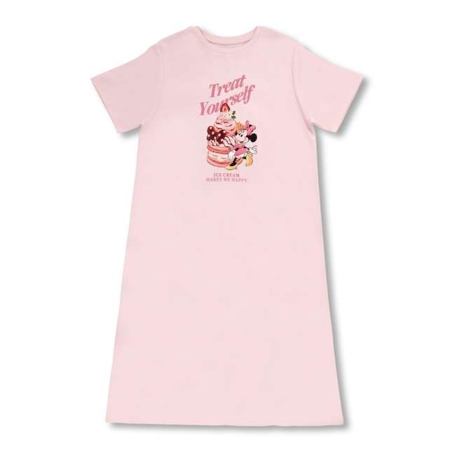 🌸 【預訂】Minnie 短袖睡衣裙 - Disney Cool Goods
