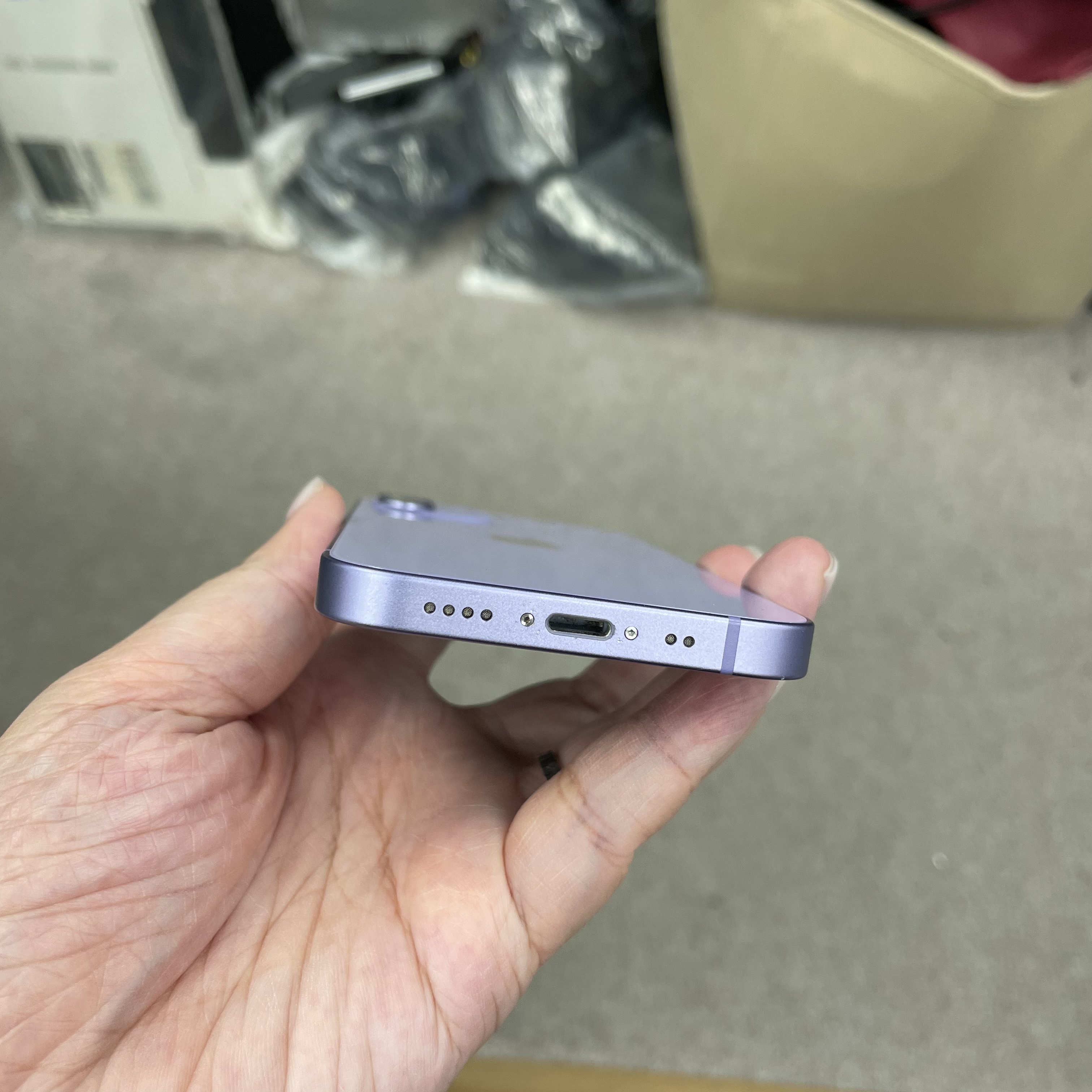 *6672 12 mini 勁靚機 256GB 電100 紫色 purple