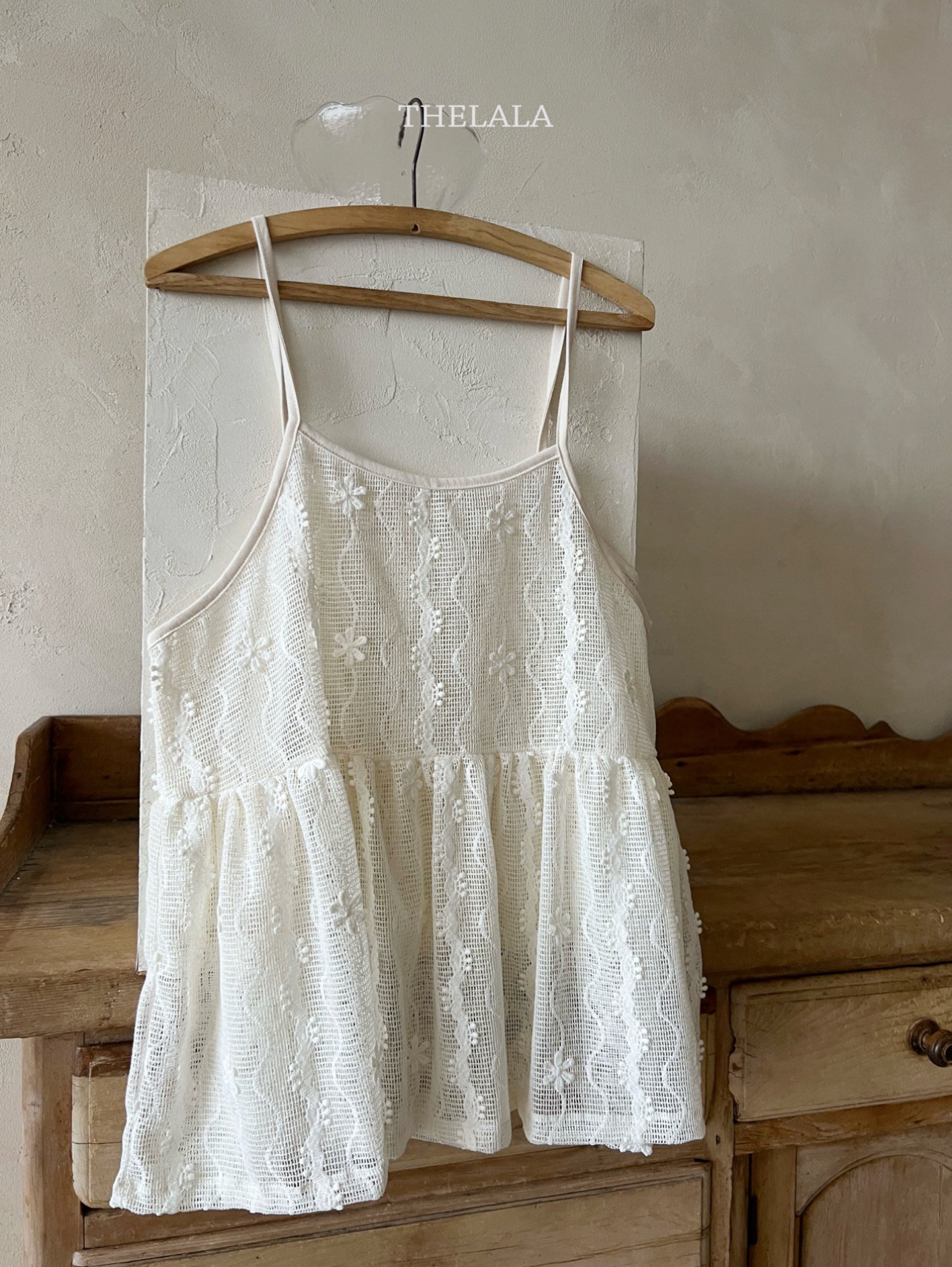 🌸預訂 韓國直送🌸🇰🇷THELALA親子款蕾絲吊帶胸衣吊帶連身裙