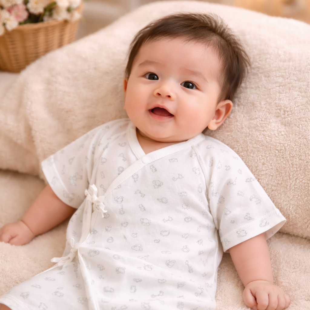 圖案和尚袍 Printed Baby Kimono