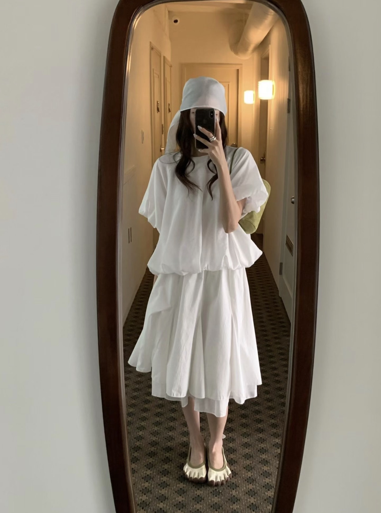 Puff sleeves blouse #top146