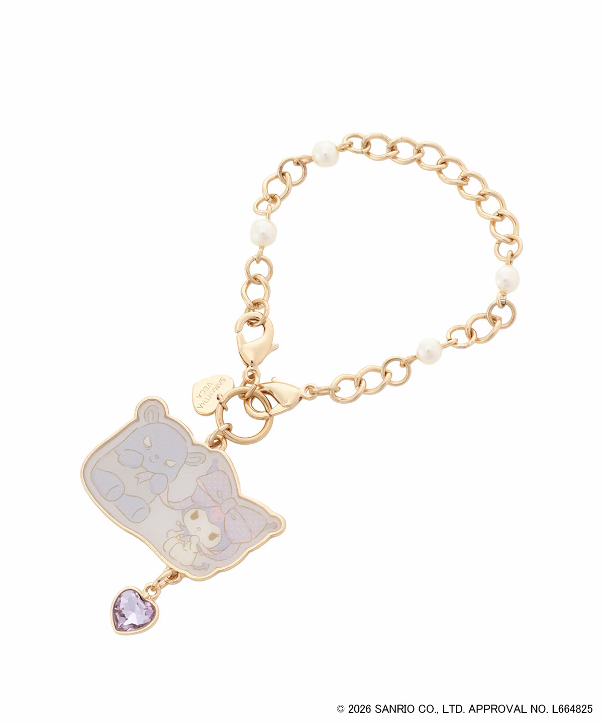 🎀【預訂】SAMANTHAVEGA x Sanrio Keychain - Kuromi
