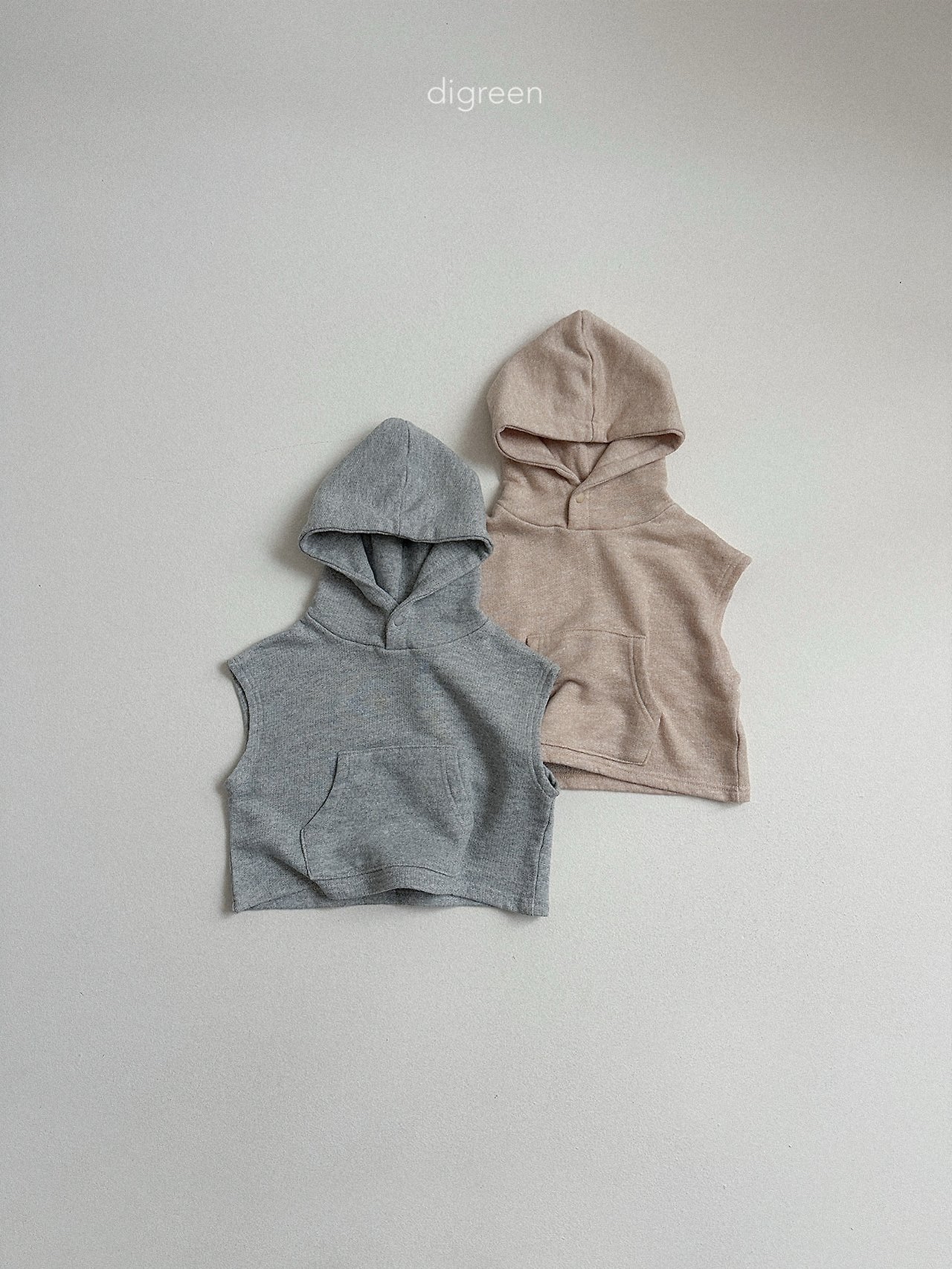 Digreen | Woody hooded vest 