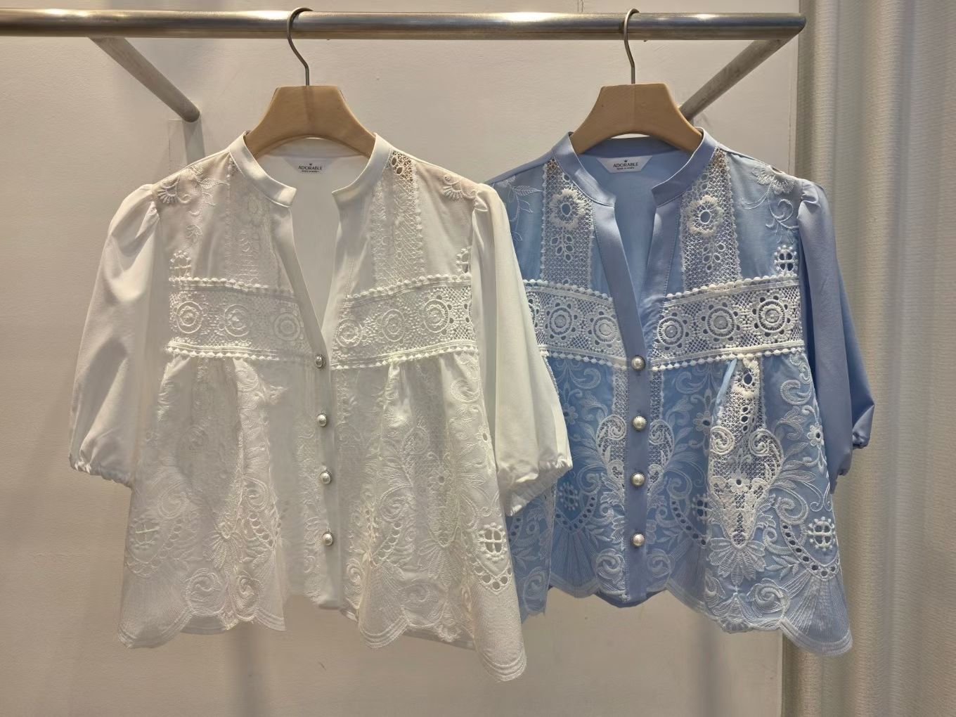 Vintage 通花上衣