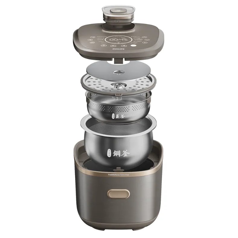 香港行貨 Philips 飛利浦 低醣零塗層雙層IH微壓磁應電飯煲 1.5 公升 HD7000/90
