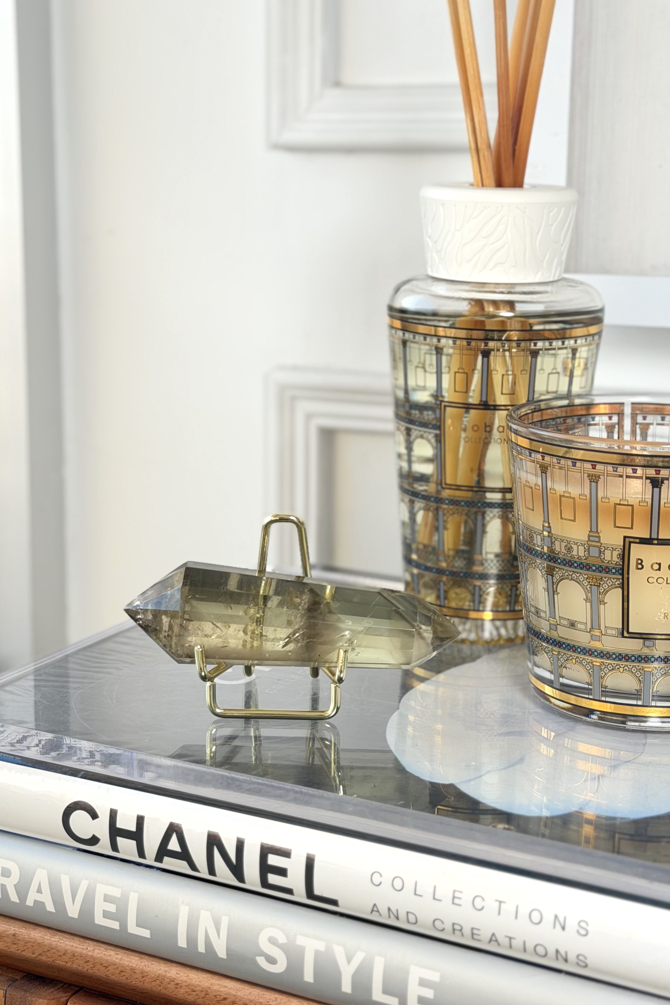  ༒10.5cm 茶黃晶沃格爾雙尖༒ VC.a517HS7GJF8-RB9*3ST