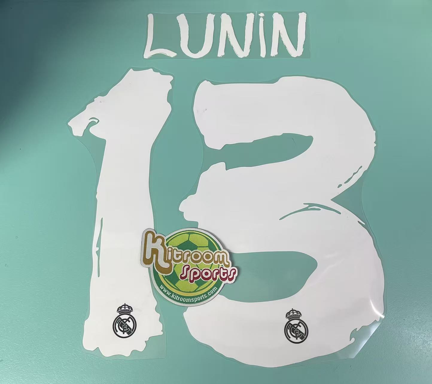 2023-24 Real Madrid Y3 Black Nameset #13 LUNIN