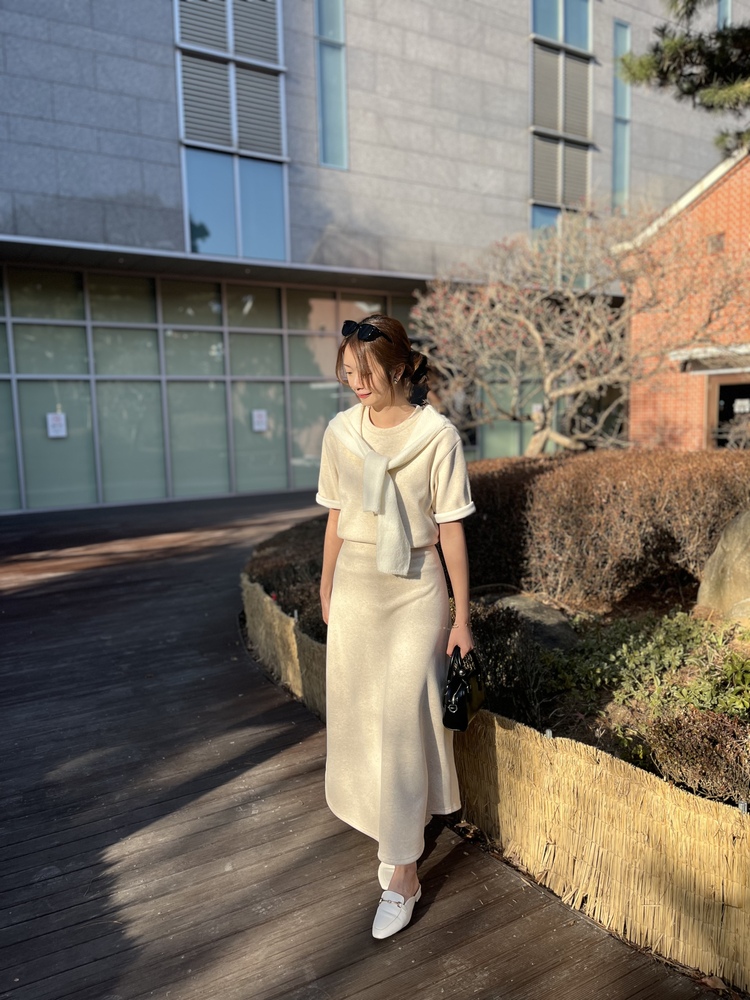 Brushed Cozy Lounge Set (Light Beige)