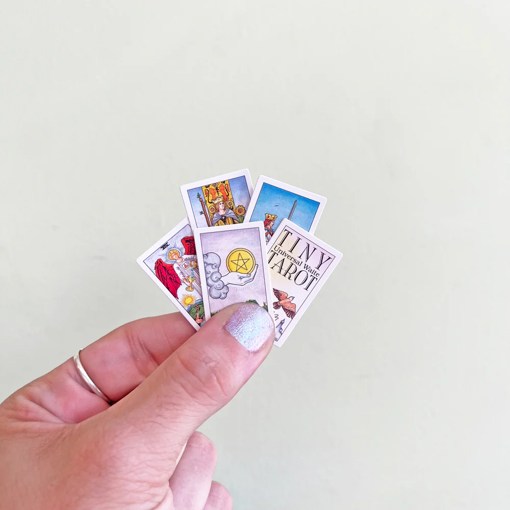 迷你塔羅牌 鑰匙圈Tiny Tarot Key Chain