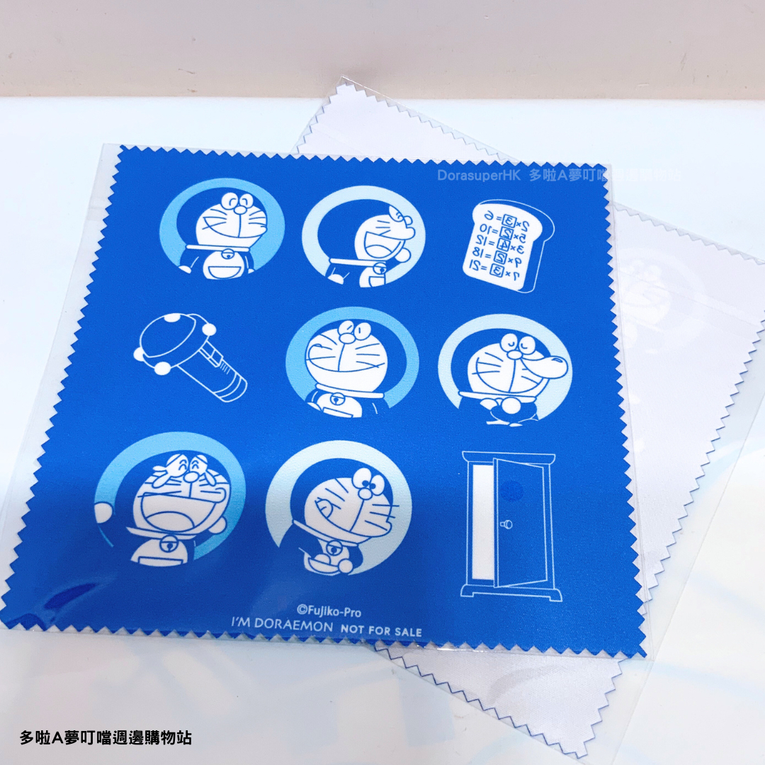[現貨] 多啦A夢眼鏡布 Doraemon 螢幕清潔抹布