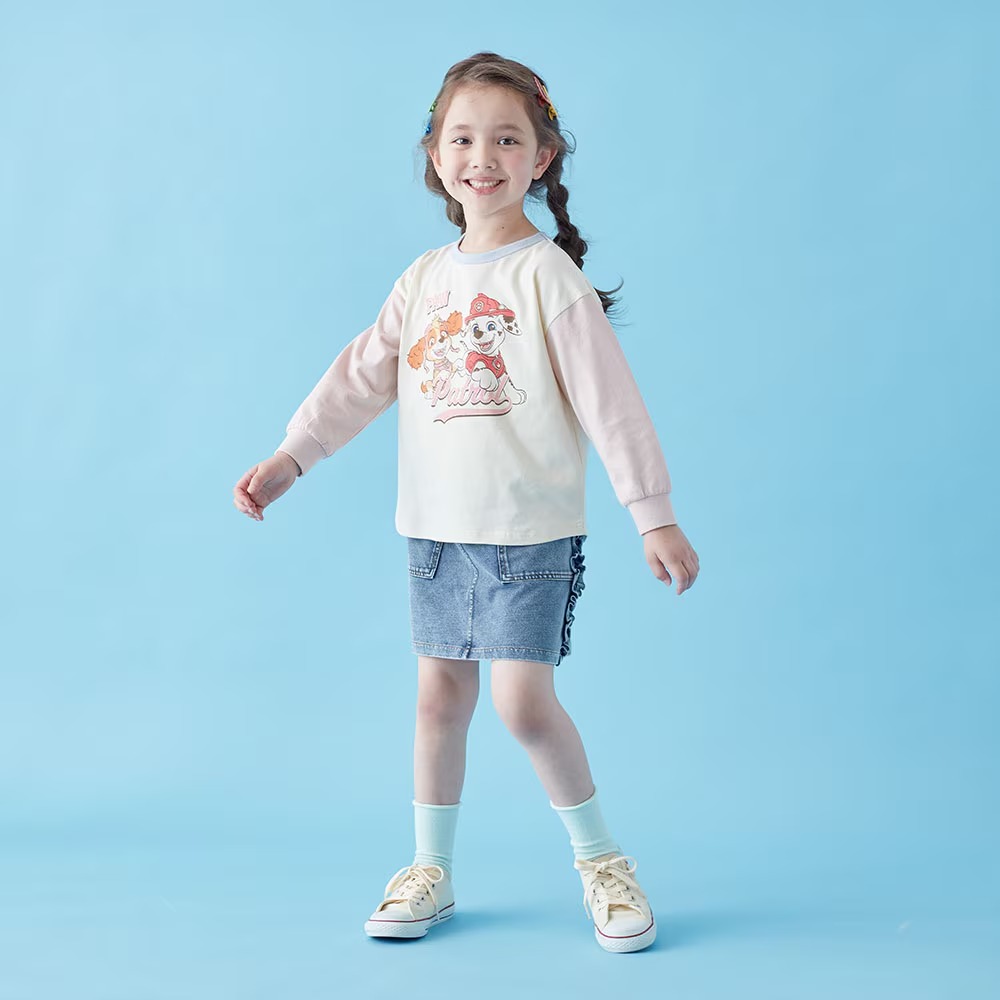 【⭐訂購⭐】  🇯🇵日本直送 🌀#PawPatrol 拼色袖長袖 tee［4款選］🌀 [PLHA-0053] [260913]