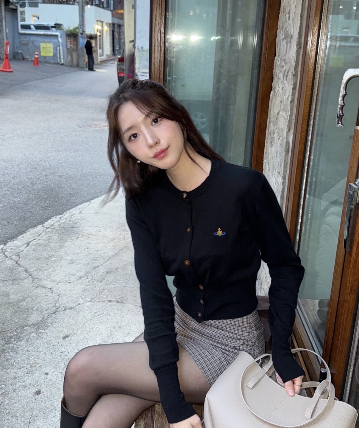 現貨 Westwood Cotton cardigan  🖤cropped 款顯腿長 