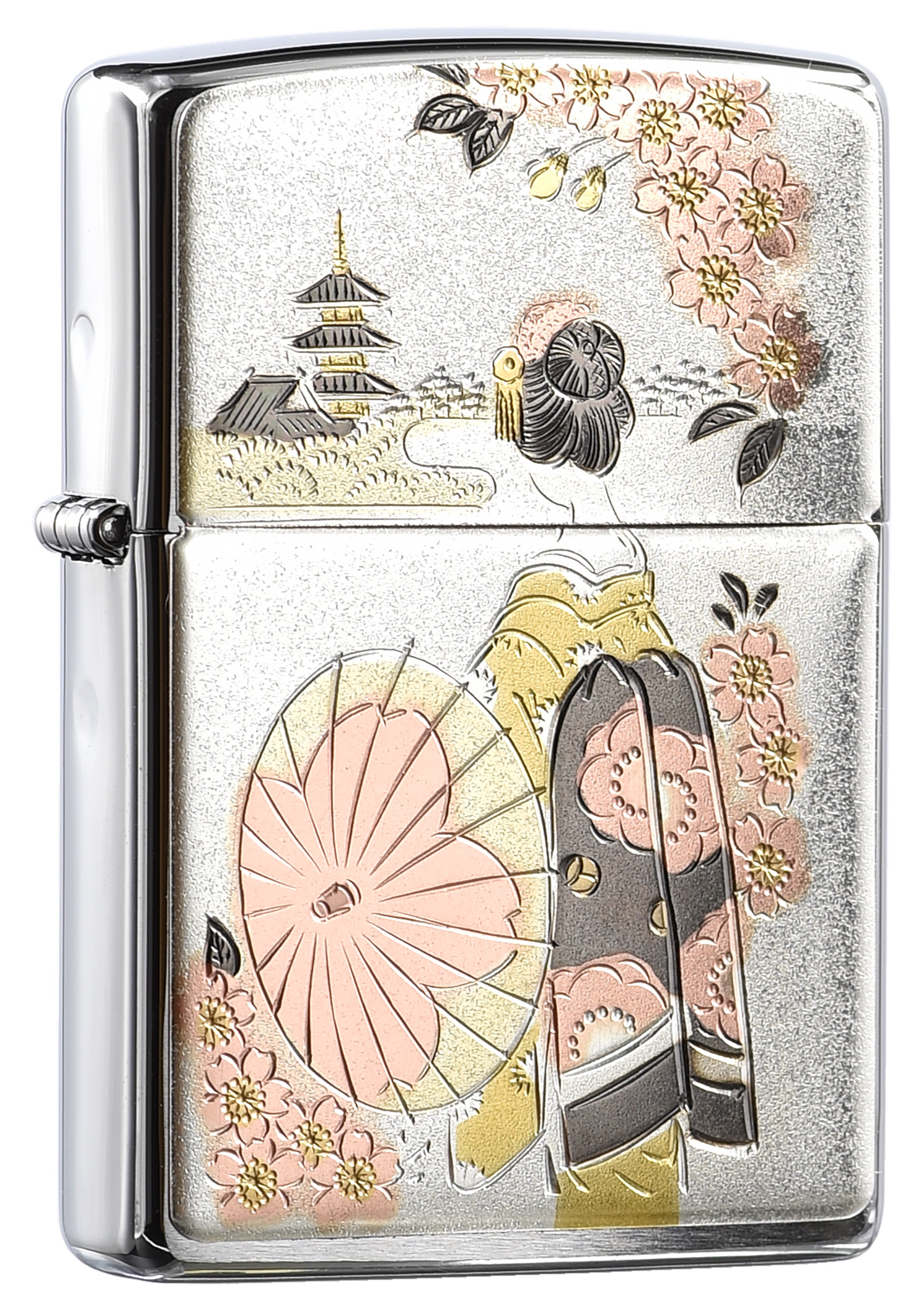 ZBT-5-26H / ZA-5-26h 日本傳統風格-舞子背影 浮世繪舞姬丨防風打火機 | ZIPPO 指定授權經銷商 | 美國製造 | 收藏