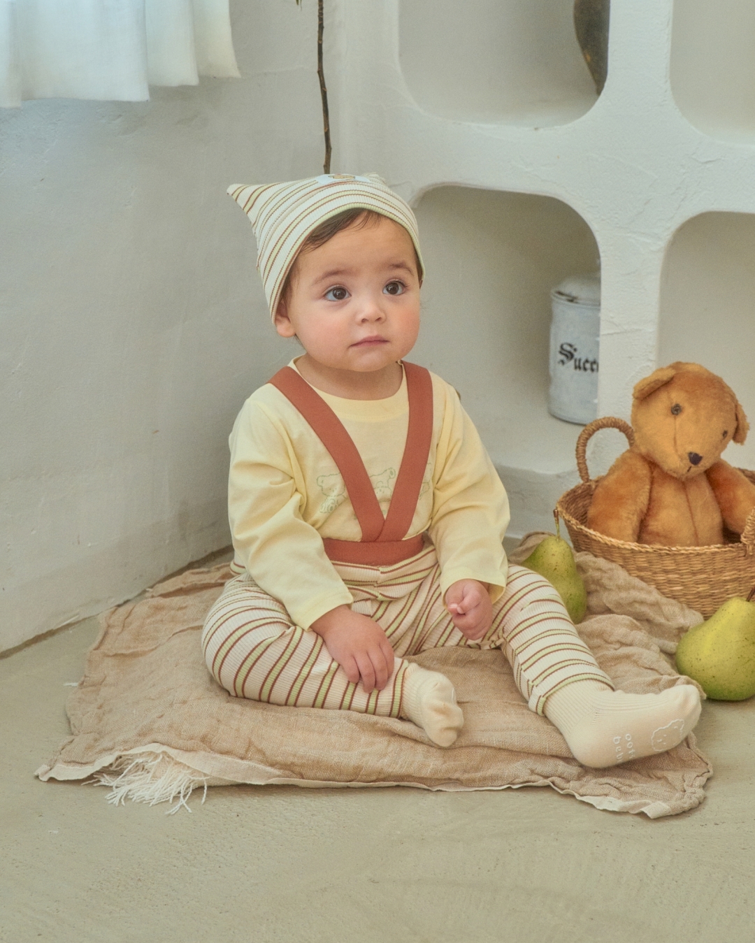 🇰🇷Oottbebe suspender leggings