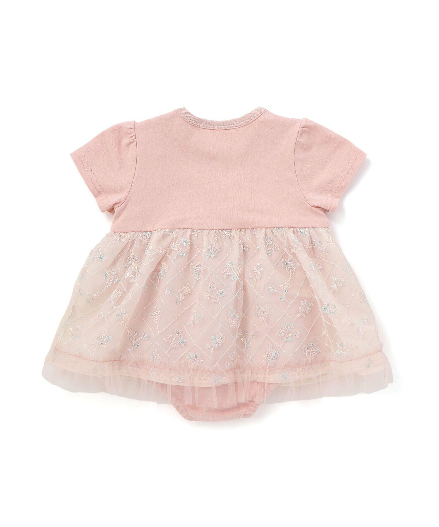 🇯🇵預訂 日本直送🇯🇵Slap Slip Baby兩色胸衣式花卉薄紗短袖包屁裙