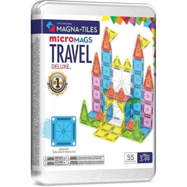 Magna-Tiles 旅行組 豪華 55 件式磁性結構組