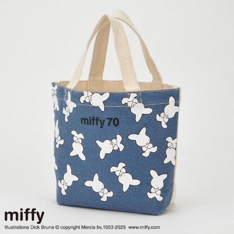 miffy 70th 手挽布袋 牛仔 344-2620