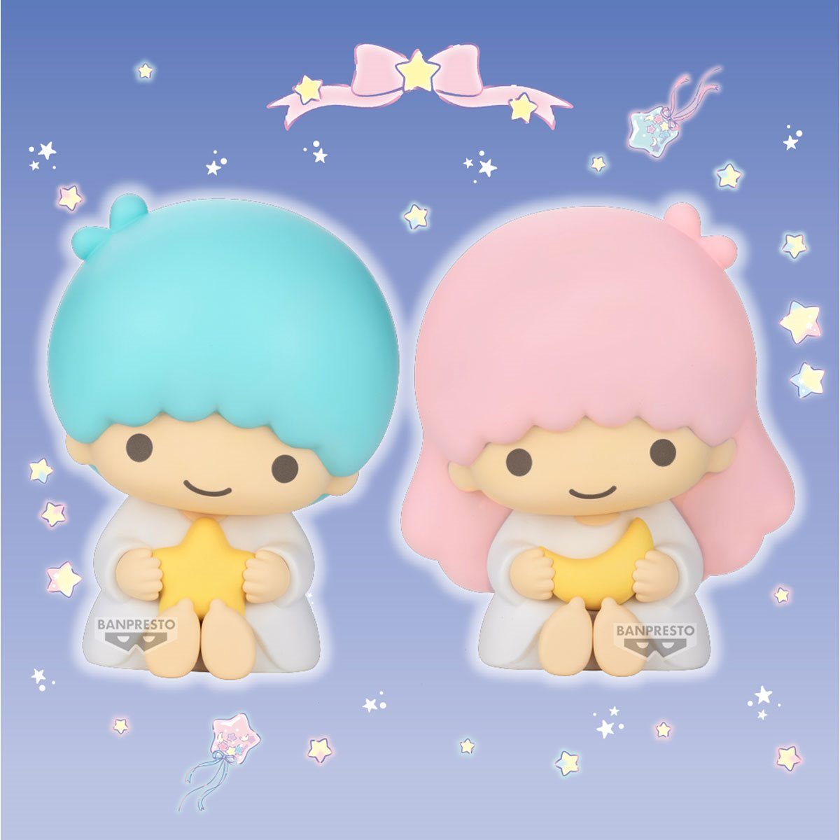 Banpresto, Sofvimates Figure: Sanrio Characters, Little Twin Stars (Kiki & Lala) 三麗鷗 雙子星 