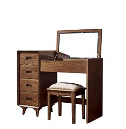 單排抽屜連櫃 梳妝台 