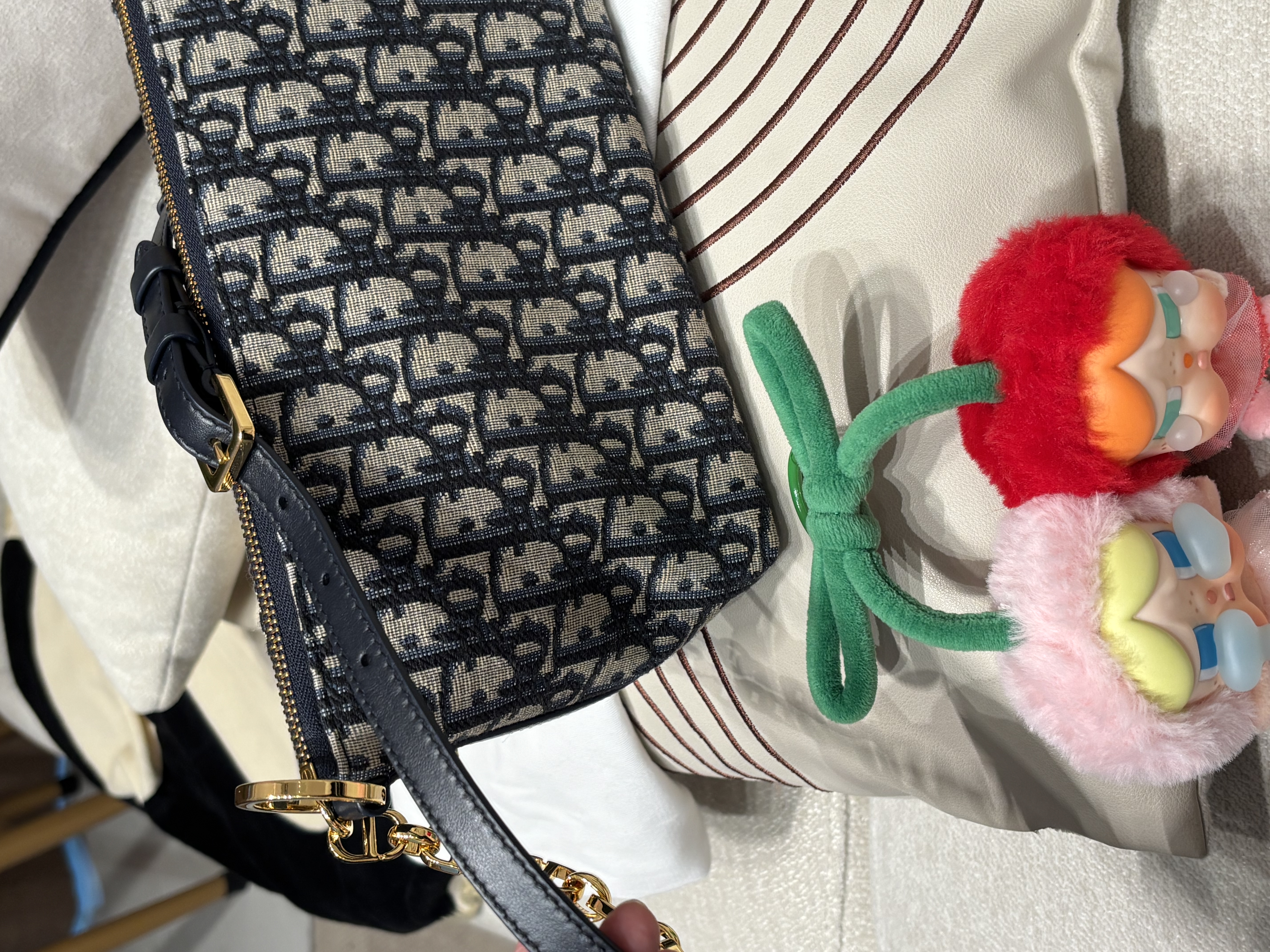 未使用品 Dior pouch Hobo Bag 100%Authentic, Unused 未使用品 ✅專門店收據✅Dust bag✅Box