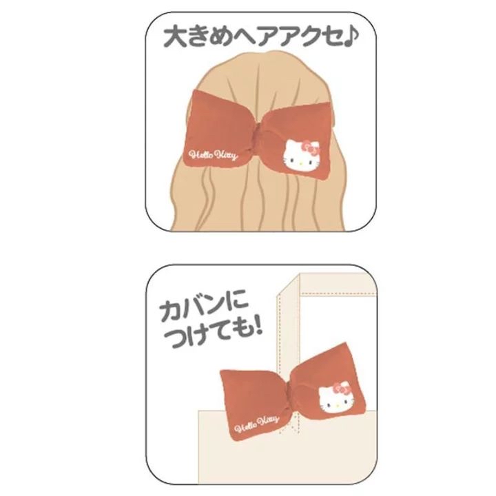 日本直送Sanrio 大大個蝴蝶結髮夾