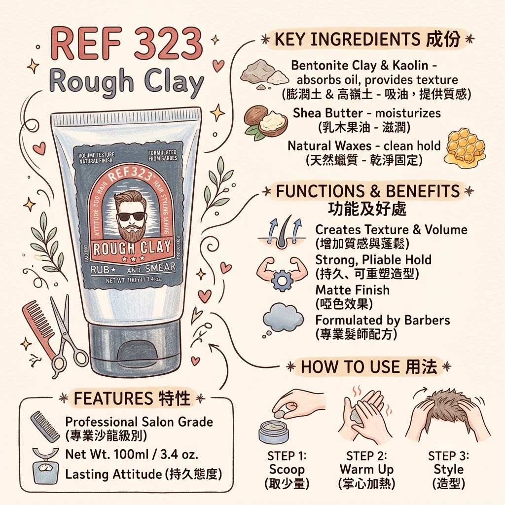 Ref 323 Rough Clay