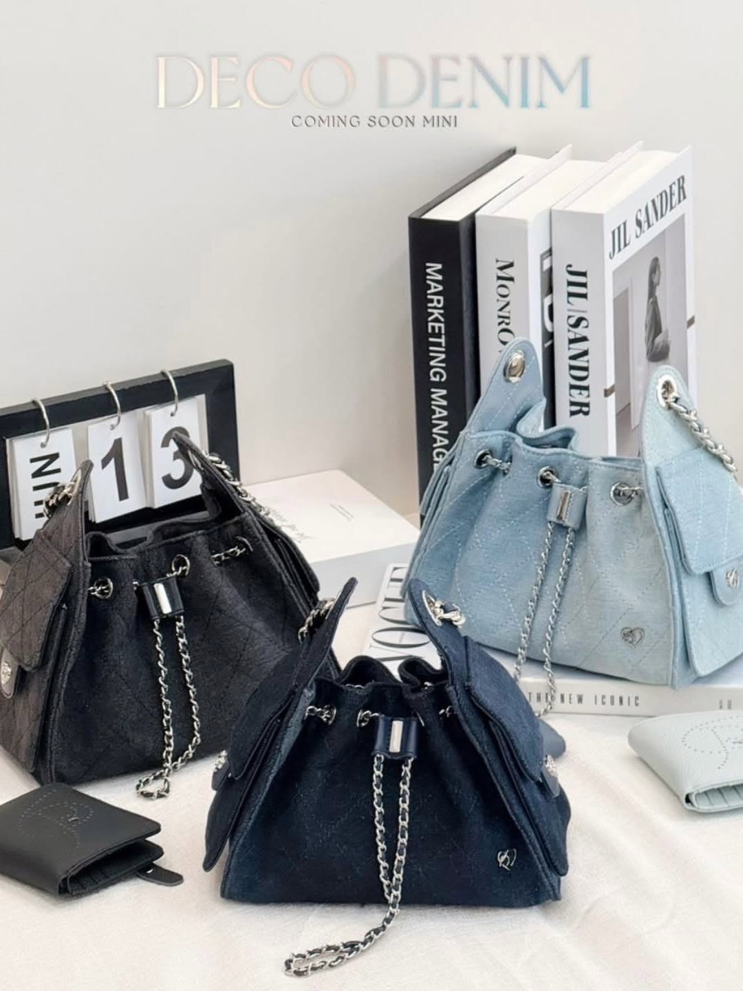🌸 泰國人氣🔥🔥Pony twentyeight最新袋款👜DeCo Denim