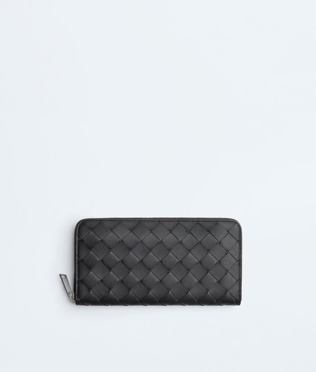 【頂級運單】BV Intrecciato Zip Around Wallet 編織拉鍊銀包