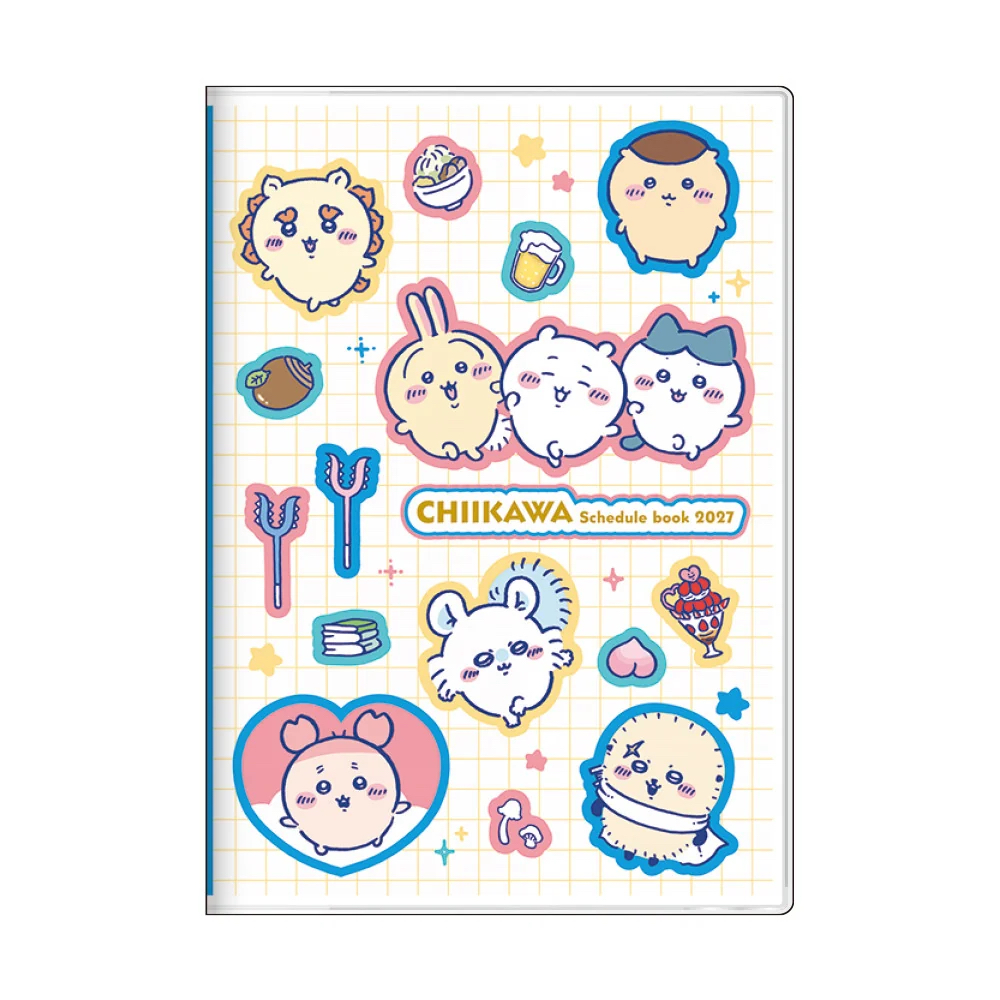 🌸 【預訂】B6 2027 Schedule book (Everyone) Chiikawa 11/8新品